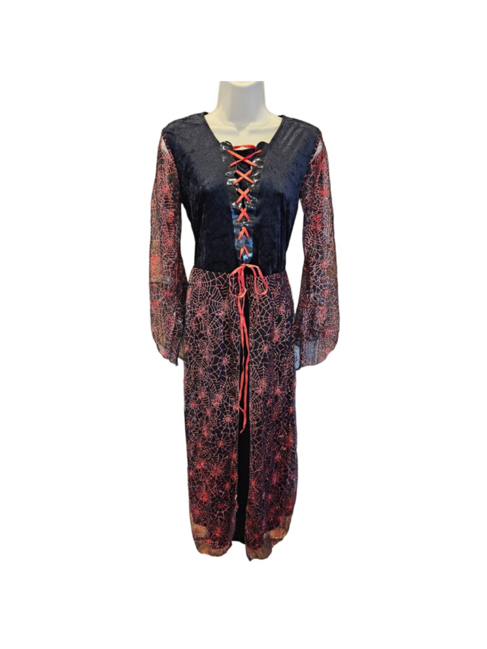Vampire Cosplay Halloween Dress Outfit Victorian Size Small EUC